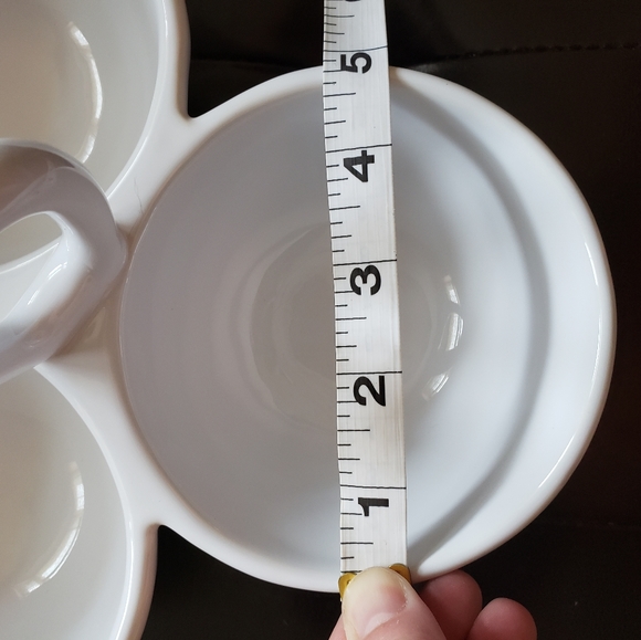 White condiment, sauce, dip dish - Picture 5 of 5